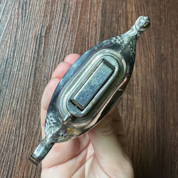 Vintage 1940s Silver Genie Lamp Style Lighter Made in Occupied Japan - Picture 4 of 9